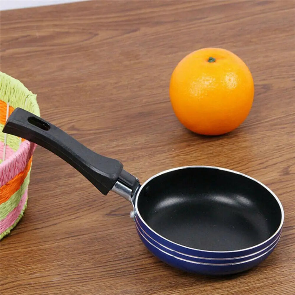 Fried Eggs Cookware Round Non-stick Skillet Frying Pan Saucepan Griddle Pan
