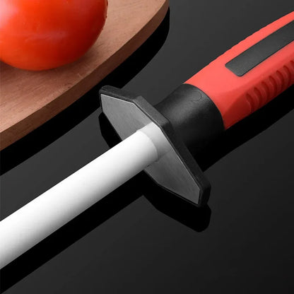 Knife Sharpening Rod Ceramic 10/12Inch Knife Sharpener Sharpening Steel Quickly Sharpening System Professional Kitchen Tool