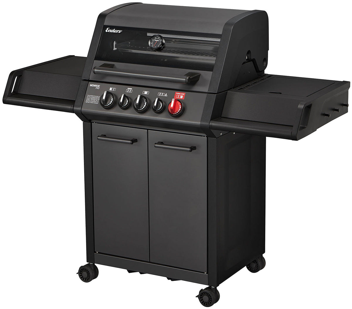 Enders Monroe Pro 3 SIK Turbo Shadow 3 Burner Gas BBQ